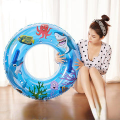 Double Airbag Swimming Ring Inflatable Life Saving Ring Large Adult Swimming Rin