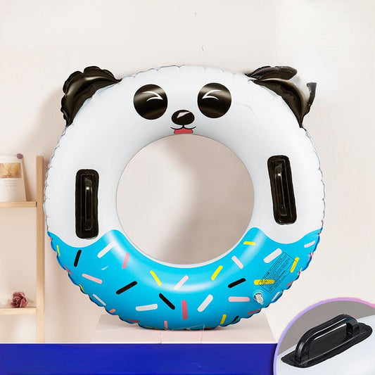 Double Airbag Swimming Ring Inflatable Life Saving Ring Large Adult Swimming Rin