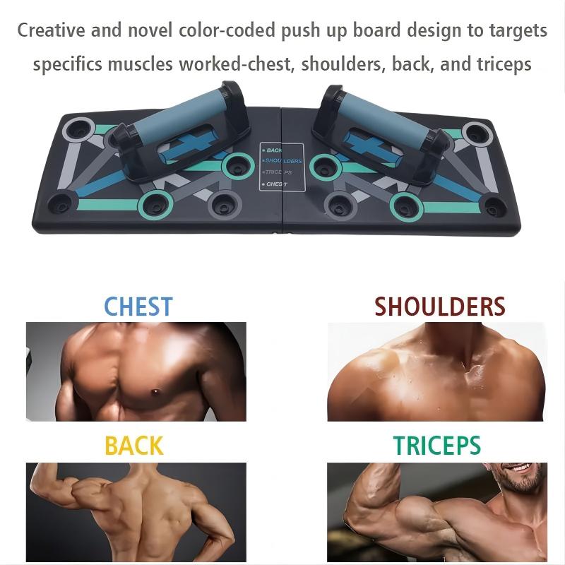 14-In-1 Push Up Board Portable Home Gym Fitness Equipment