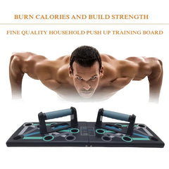 14-In-1 Push Up Board Portable Home Gym Fitness Equipment
