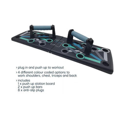 14-In-1 Push Up Board Portable Home Gym Fitness Equipment
