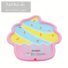 AMF PVC Ice Cream Water Spray Pad Anti-Splash Non-Slip Pet Water Spray Pad