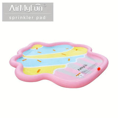 AMF PVC Ice Cream Water Spray Pad Anti-Splash Non-Slip Pet Water Spray Pad