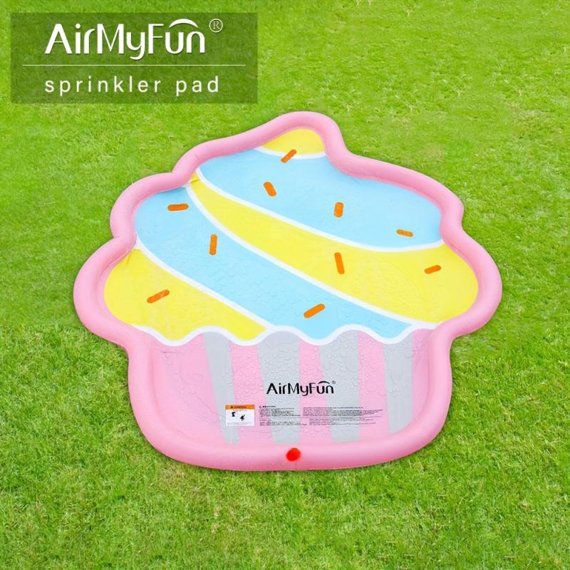 AMF PVC Ice Cream Water Spray Pad Anti-Splash Non-Slip Pet Water Spray Pad