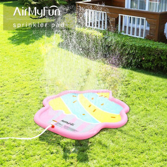 AMF PVC Ice Cream Water Spray Pad Anti-Splash Non-Slip Pet Water Spray Pad