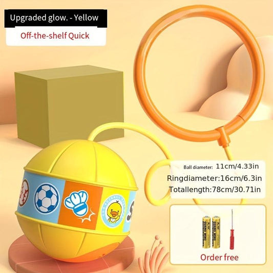 Glitter Jumping Ball for Kids - Balance Ability Training Aid