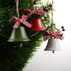 Sparkling Christmas Bell Ornaments for Tree and Home Decor