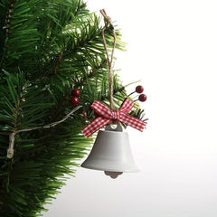 Sparkling Christmas Bell Ornaments for Tree and Home Decor