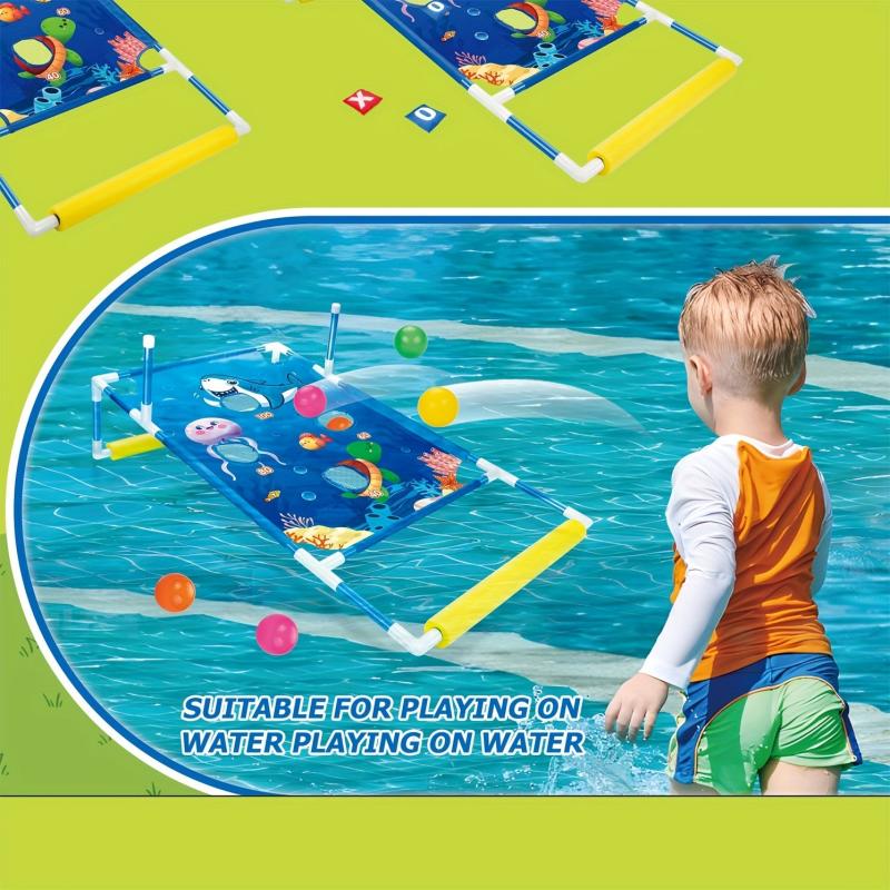 Kids Water Floating Basketball Game Outdoor Toys