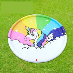 Summer Water Park Garden Grass Water Spray Mat