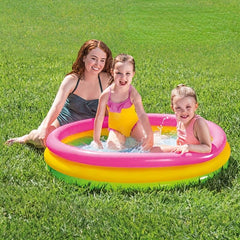 Summer Sunset Inflatable Pool Blow Up Pool Children Water Swimming Pool