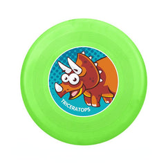 Green Rubber Flying Saucer TPR Soft Hand Throw Toy Outdoor Sports Toys