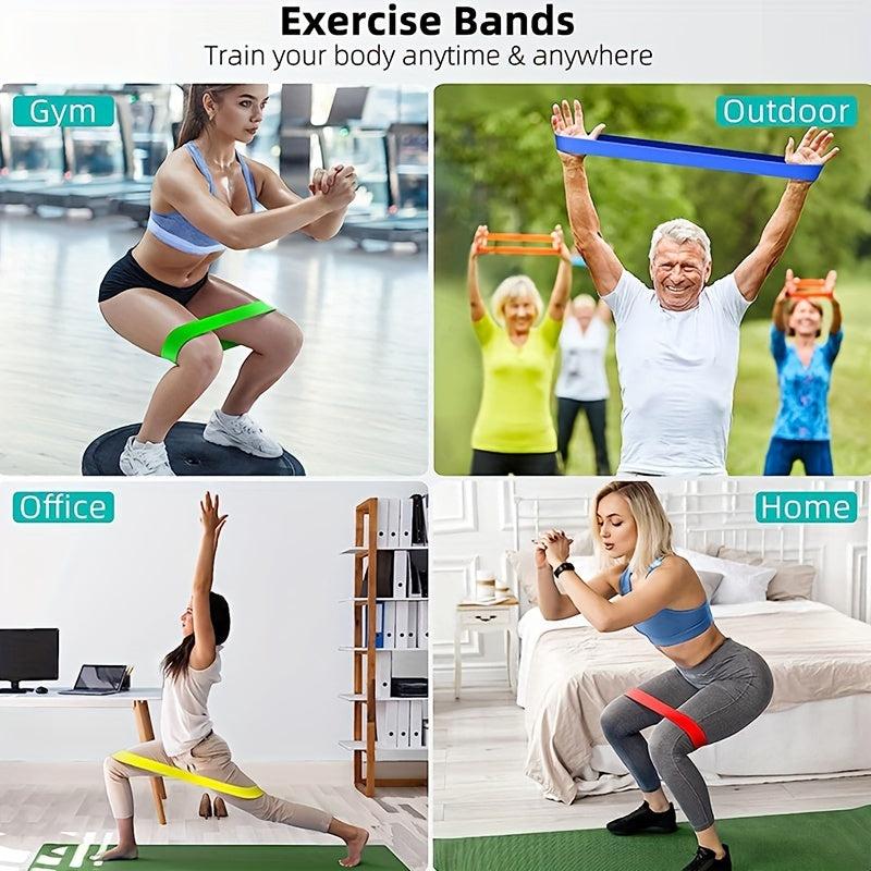 Resistance Bands Exercise Bands For Women And Men Hip And Leg Stretches