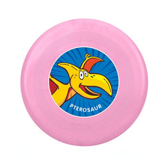 Soft Pink Rubber Flying Saucer Hand Throw Toy Outdoor Sports Toys