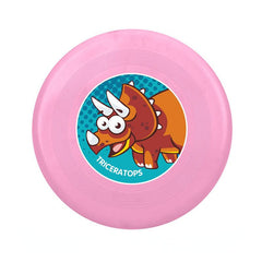 Soft Pink Rubber Flying Saucer Hand Throw Toy Outdoor Sports Toys