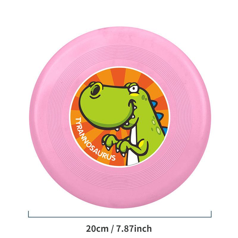 Soft Pink Rubber Flying Saucer Hand Throw Toy Outdoor Sports Toys