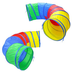 Kids Tunnel Tent Portable Foldable Infant Drilling Climbing