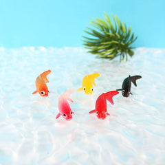20pcs Simulation Koi Mini Small Carp Goldfish