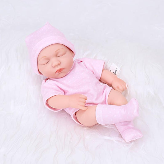 Reborn Doll Soft Vinyl Doll Holiday Party Gift Christmas Gift