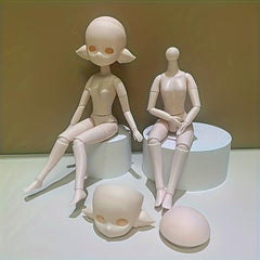 BJD Dolls 18 Joints 3D Real Eyes Toy Randomly Send Shoes And Eyes