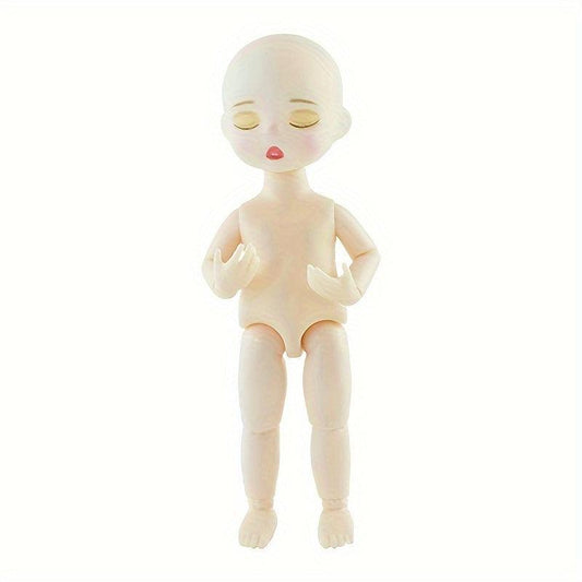6 Inch Doll 1/12 Scale with 13 Joints Body for Halloween