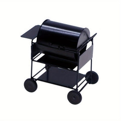 Mini Iron Outdoor BBQ Grill for Doll House Decorations