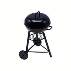 Mini Iron Outdoor BBQ Grill for Doll House Decorations