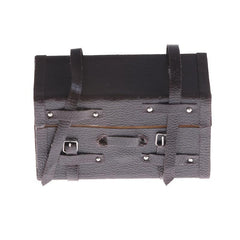 1:12 Dollhouse Brown Vintage Luggage Suitcase Mini Accessory