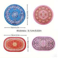 1:12 Scale Dollhouse Floor Carpet for BJD Doll