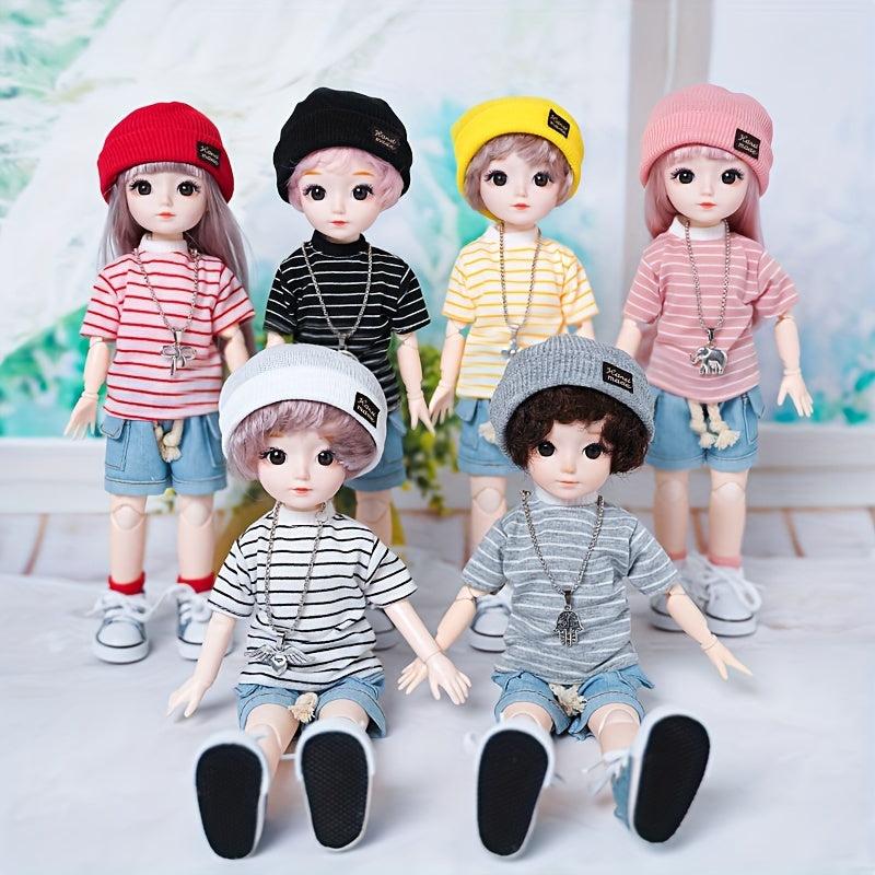 4pcs Doll Clothes Outfits Accessories For 12 Inch Doll
