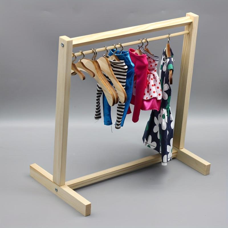 7pcs Doll Clothes Hangers Set