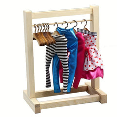 7pcs Doll Clothes Hangers Set