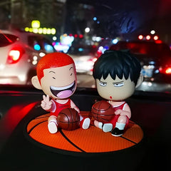 Head Doll Shaking Head Car Home Decoration Halloween Christmas Gift
