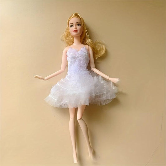 2pcs Lace Princess Party Dress Doll Clothes