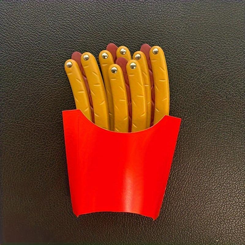 3D Printed Hot Dog Butterfly Creative Decompression Toy