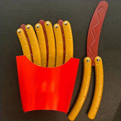 3D Printed Hot Dog Butterfly Creative Decompression Toy