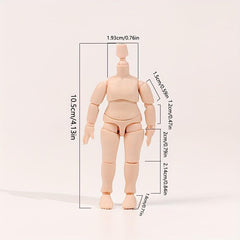 OB11 Doll Body Boxed With Neck 1 Gesture Standard Doll Body