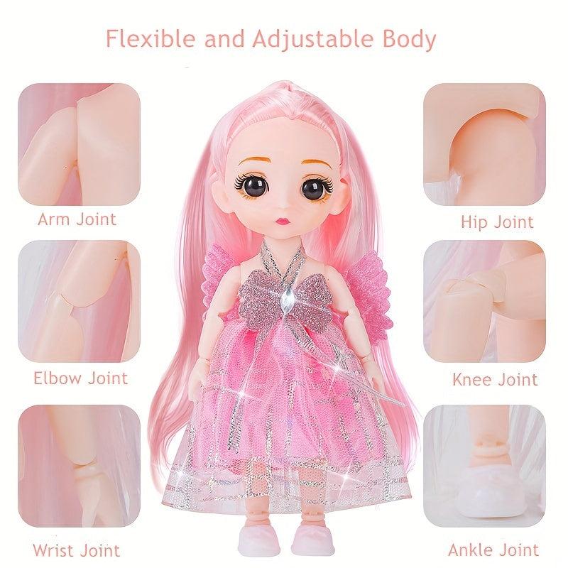 Angel Dolls Movable Joints Christmas Thanksgiving Year Gift Decoration