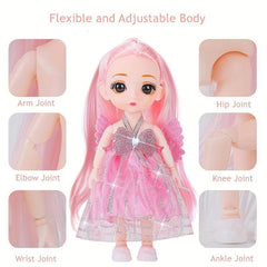 Angel Dolls Movable Joints Christmas Thanksgiving Year Gift Decoration