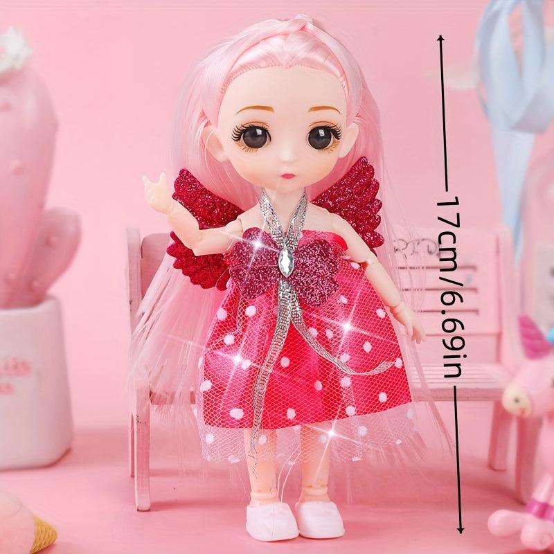 Angel Dolls Movable Joints Christmas Thanksgiving Year Gift Decoration