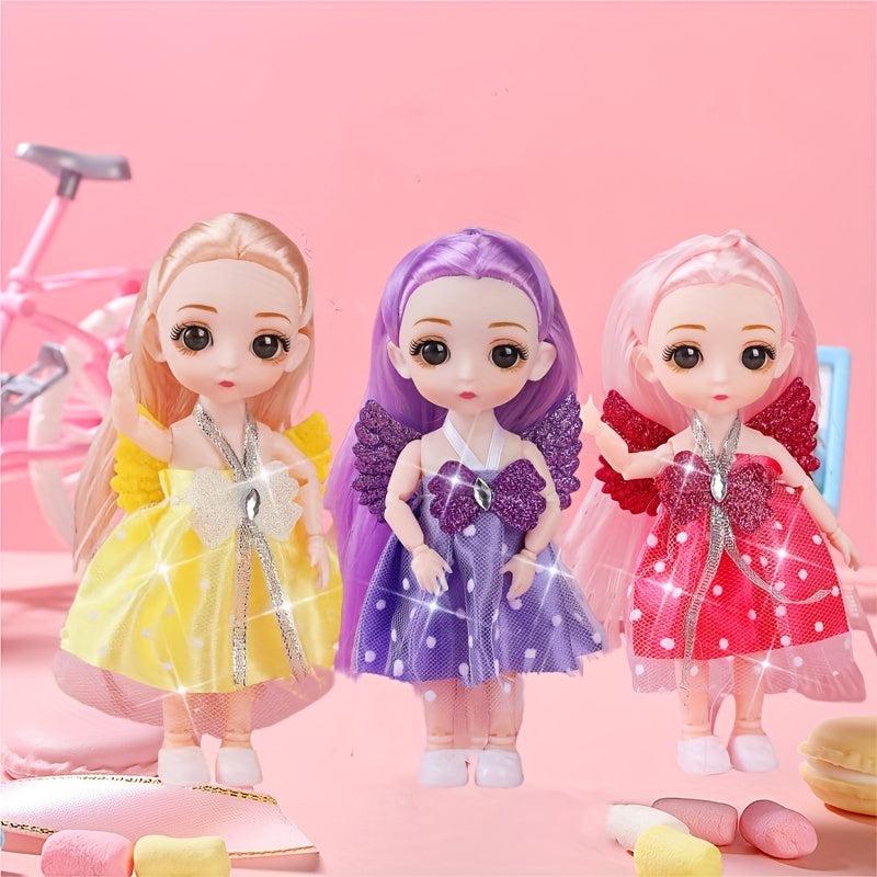 Angel Dolls Movable Joints Christmas Thanksgiving Year Gift Decoration