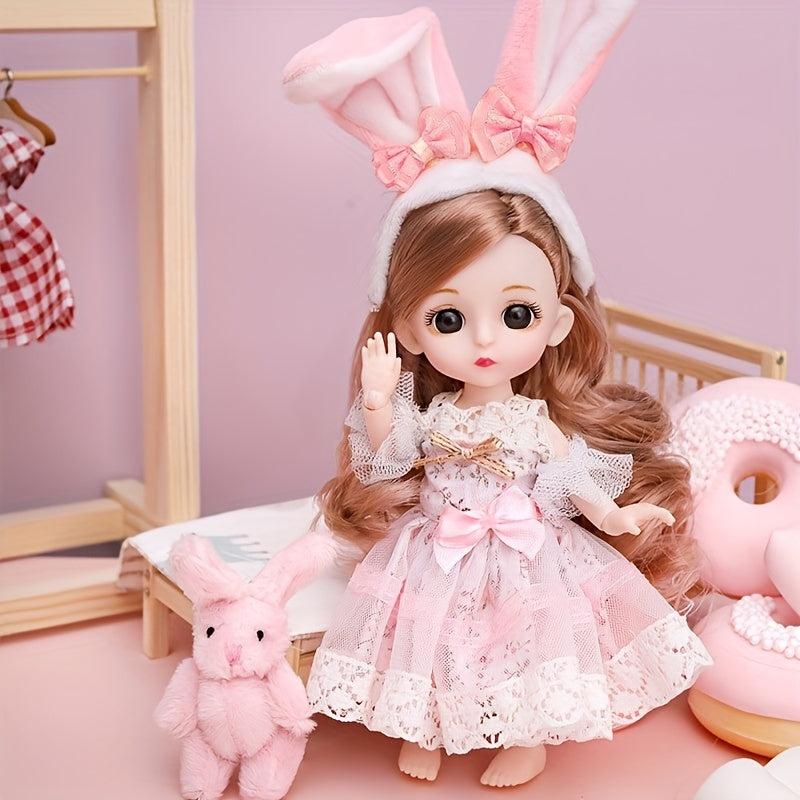 Bunny Princess Doll Toys Set - Holiday Gift