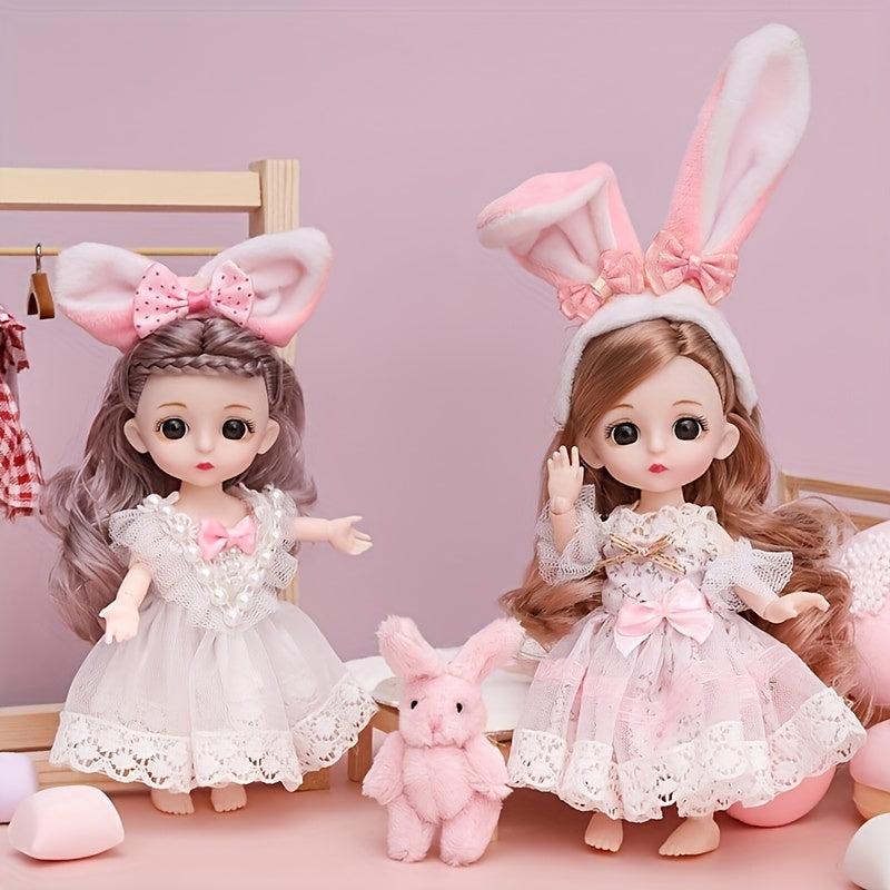 Bunny Princess Doll Toys Set - Holiday Gift