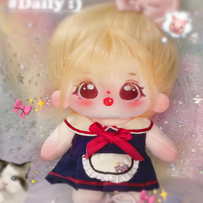 Fried Hair Doll No Attributes Optional Skeleton DIY Clothes