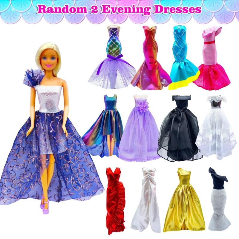 50pcs Clothes for 29-21cm & 30-48cm Dolls