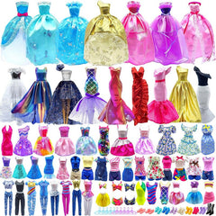 50pcs Clothes for 29-21cm & 30-48cm Dolls
