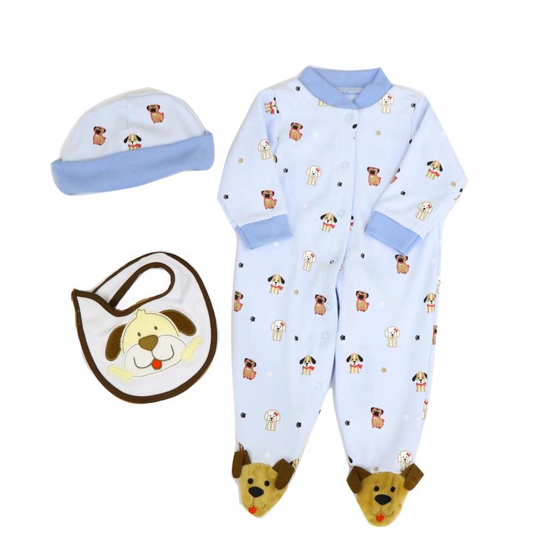 Puppy Bib Doll Clothes Set for 60-96 cm Dolls