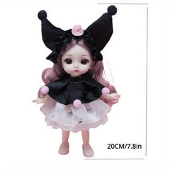 Mini Doll With Multiple Joints Little Figure Toy Keychain Toy Gift