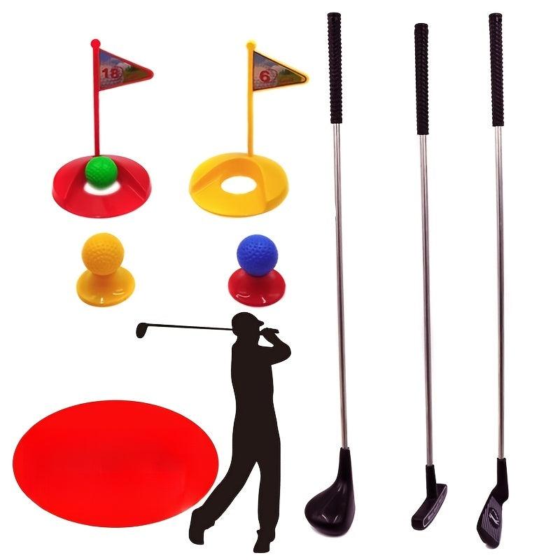 Golf Ball Metal Ball Pole Outdoor Toy Sports Set