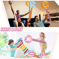 Inflatable Donut Stick PVC Prop